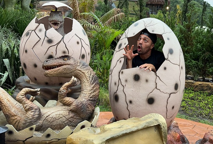 Divulgação Aventura Jurássica